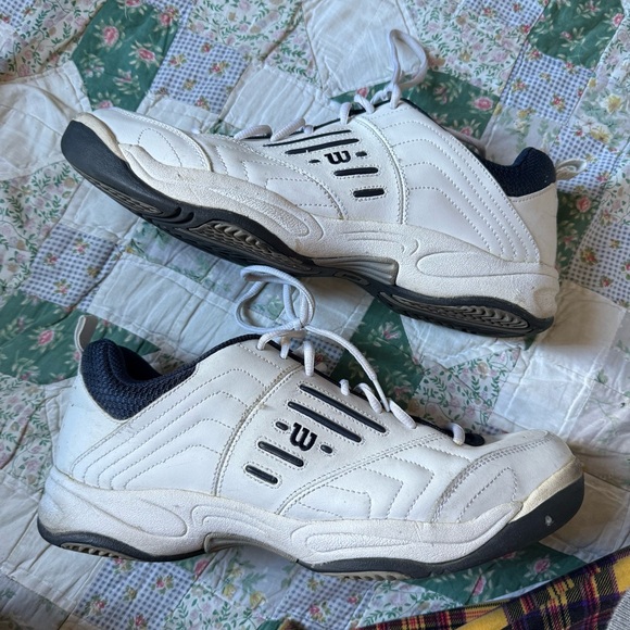 Wilson Blue and White Sneakers - Picture 2 of 11